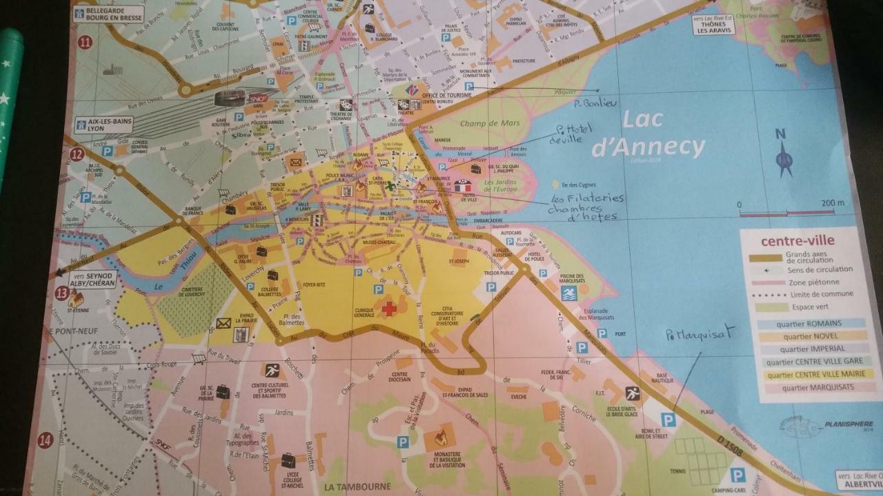 Les Filateries Chambre Lin Annecy Eksteriør bilde